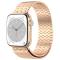  Apple Watch 42/44/45/49 mm Armband Magnetisk Loop Roséguld - Teknikhallen.se