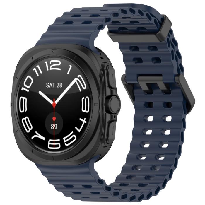 Bild 4,  Galaxy Watch Ultra (2025) / 47 mm Armband Wave Design - Teknikhallen.se