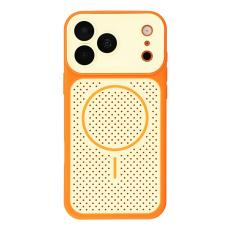  iPhone 18 Pro Max/17 Pro Max Skal MagSafe Ventilerat Orange - Teknikhallen.se