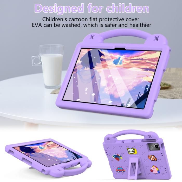 Bild 2,  Lenovo Tab M11 Skal EVA För Barn Lila - Teknikhallen.se