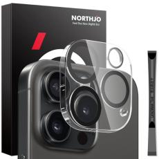 NORTHJO NORTHJO iPhone 16 Pro Max/16 Pro Linsskydd H&auml;rdat Glas - Teknikhallen.se