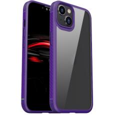 IPAKY IPAKY iPhone 14 Plus Skal Shockproof Hybrid Lila - Teknikhallen.se