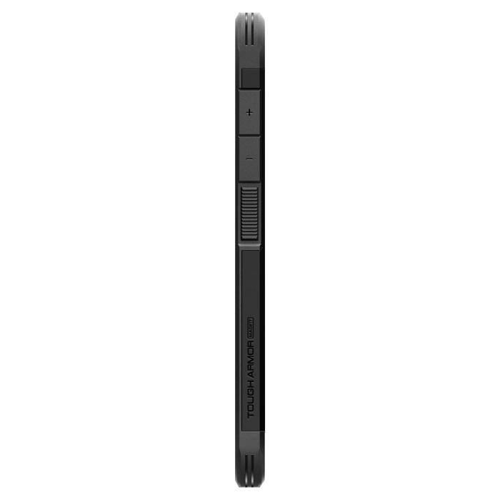 Bild 4, Spigen Spigen Galaxy S25 Skal MagSafe Tough Armor Svart - Teknikhallen.se