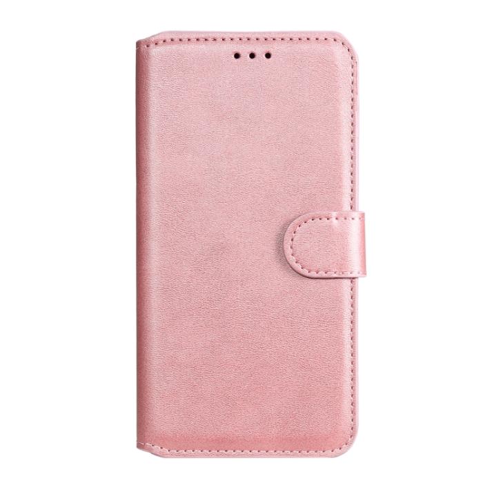 Bild 2,  Xiaomi Redmi 10C Fodral Läder Roséguld - Teknikhallen.se