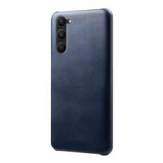 KSQ KSQ Samsung Galaxy S23 Plus Skal L&auml;derbelagt Bl&aring; - Teknikhallen.se