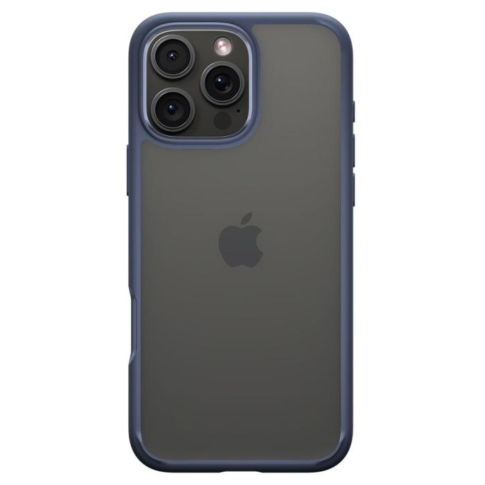 Bild 2, Spigen Spigen iPhone 16 Pro Max Skal Ultra Hybrid Navy Blue - Teknikhallen.se