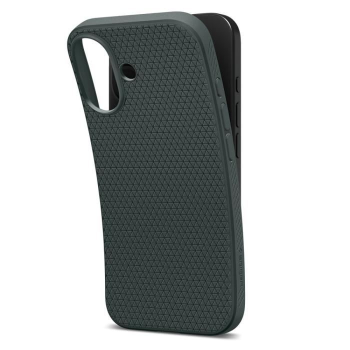 Bild 6, Spigen Spigen iPhone 17 Skal Liquid Air Abyss Green - Teknikhallen.se