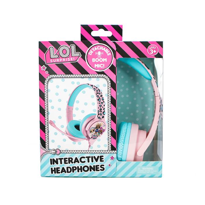 Bild 2, OTL LOL Interactive Headphone/Headset On-Ear Boom Mic - Teknikhallen.se