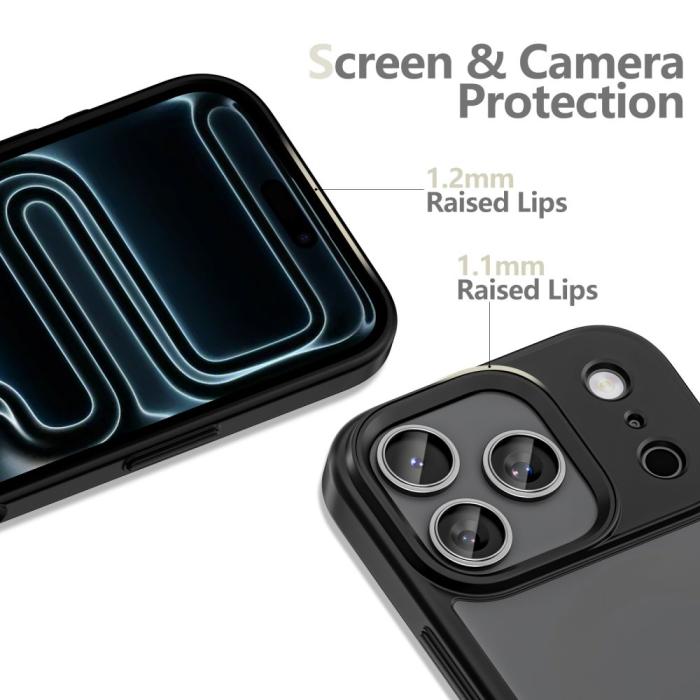 Bild 2, Tech-Protect Tech-Protect iPhone 17 Pro Max Skal MagMat Svart - Teknikhallen.se