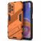  Samsung Galaxy A23 5G Skal Shockproof Hybrid Kickstand Orange - Teknikhallen.se