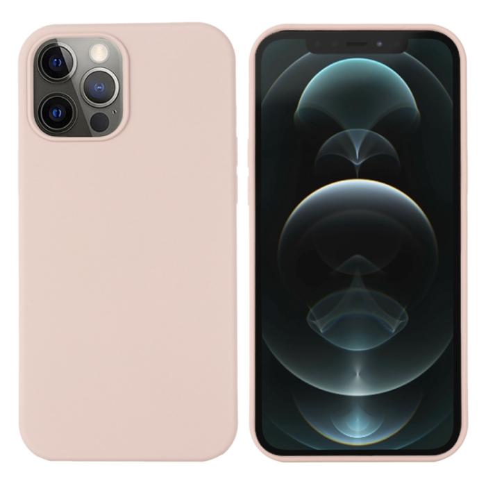 Bild 2,  iPhone 15 Pro Skal MagSafe Silikon Ljus Rosa - Teknikhallen.se