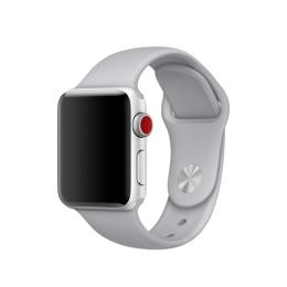  Silikon Armband Apple Watch 42/44/45/49 mm (S/M) Grå - Teknikhallen.se