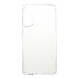  Samsung Galaxy S21 FE - Shockproof Akryl/TPU Skal - Transparent - Teknikhallen.se