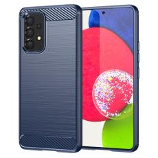  Samsung Galaxy A53 5G Skal Kolfiber Textur Bl&aring; - Teknikhallen.se