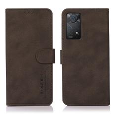 KHAZNEH KHAZNEH Xiaomi Redmi Note 11 Pro 5G Fodral Retro L&auml;der Brun - Teknikhallen.se