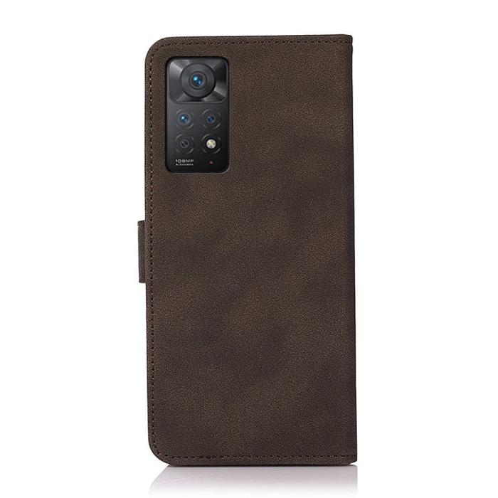 Bild 3, KHAZNEH KHAZNEH Xiaomi Redmi Note 11 Pro 5G Fodral Retro Läder Brun - Teknikhallen.se