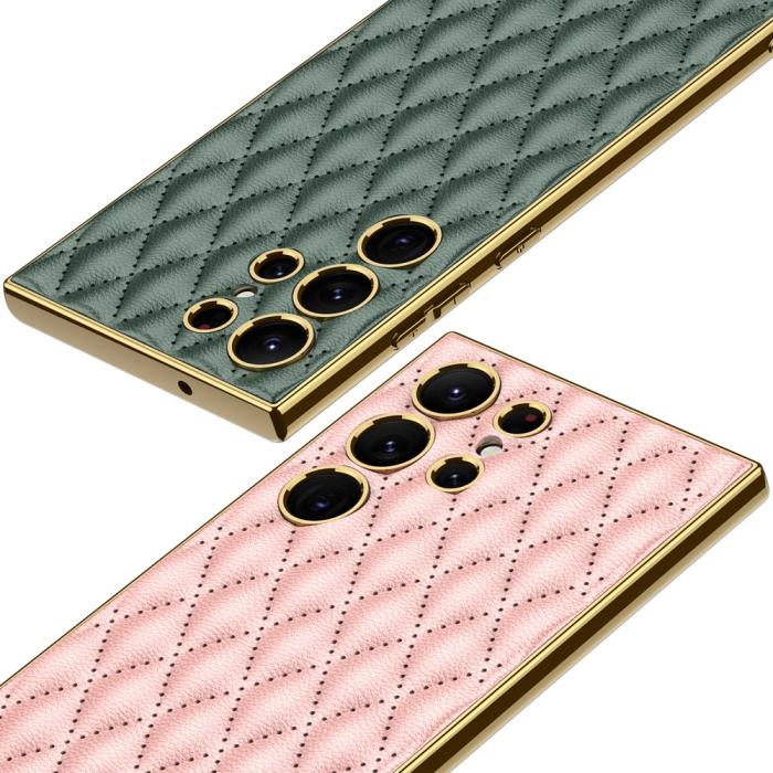 Bild 4, GKK GKK Galaxy S24 Ultra Skal Diamond Hybrid Läder Svart - Teknikhallen.se