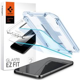 Spigen Spigen Galaxy S23 2-PACK GLAS.tR "Ez Fit" Skärmskydd - Teknikhallen.se