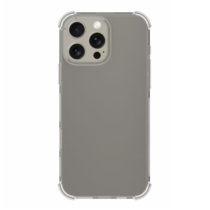 Bild 2,  iPhone 16 Pro Max Skal Shockproof TPU Transparent - Teknikhallen.se