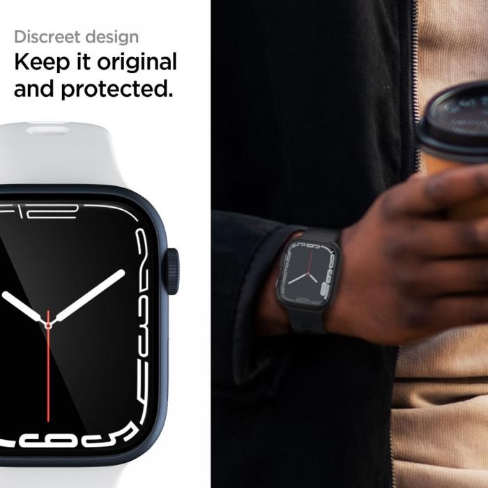 Bild 4, Spigen Spigen 3-PACK Neo Flex HD Skärmskydd Apple Watch 44 / 45 mm - Teknikhallen.se
