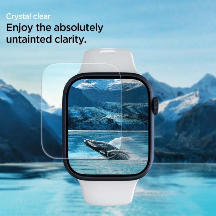 Bild 5, Spigen Spigen 3-PACK Neo Flex HD Skärmskydd Apple Watch 44 / 45 mm - Teknikhallen.se