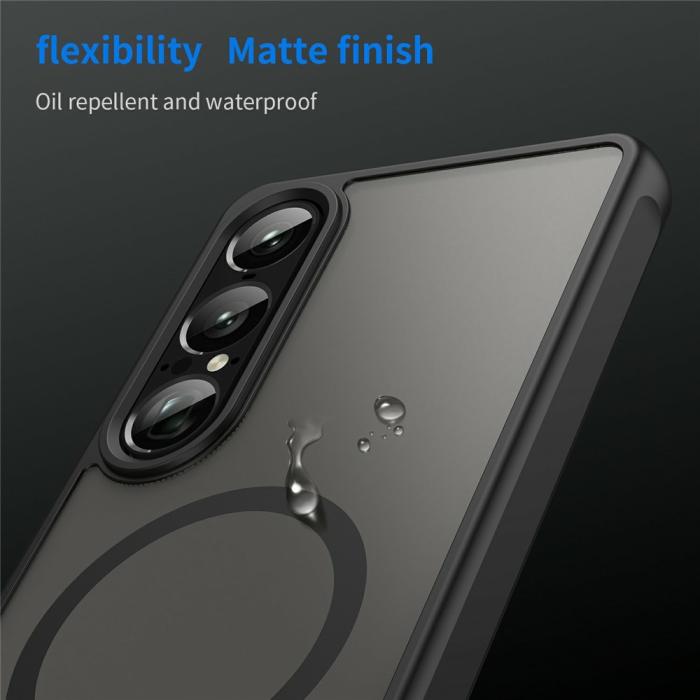 Bild 6,  Sony Xperia 1 VII Skal MagSafe Hybrid Svart - Teknikhallen.se