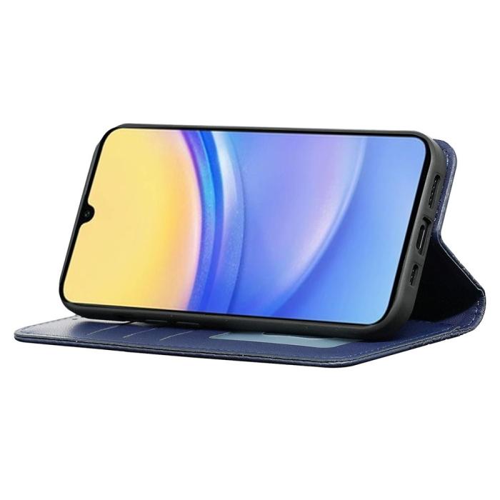 Bild 3,  Samsung Galaxy A56 5G/A36 5G Fodral Flip Läder Blå - Teknikhallen.se
