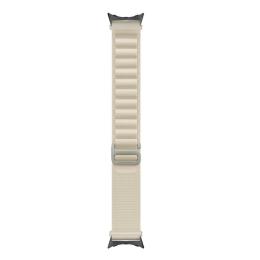  Google Pixel Watch / Watch 2 Armband Nylon Pro Beige - Teknikhallen.se