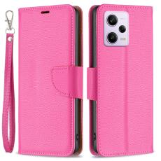  Xiaomi Redmi Note 12 Pro 5G Fodral Shark Solid L&auml;der Rosa - Teknikhallen.se