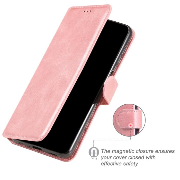 Bild 6,  Xiaomi Redmi 10C Fodral Läder Roséguld - Teknikhallen.se