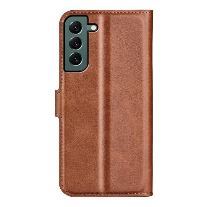 Bild 6,  Samsung Galaxy S23 Plus Fodral Solid Läder Brun - Teknikhallen.se