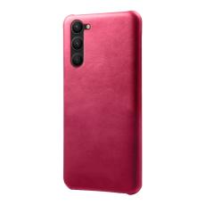 KSQ KSQ Samsung Galaxy S23 Plus Skal L&auml;derbelagt Rosa - Teknikhallen.se