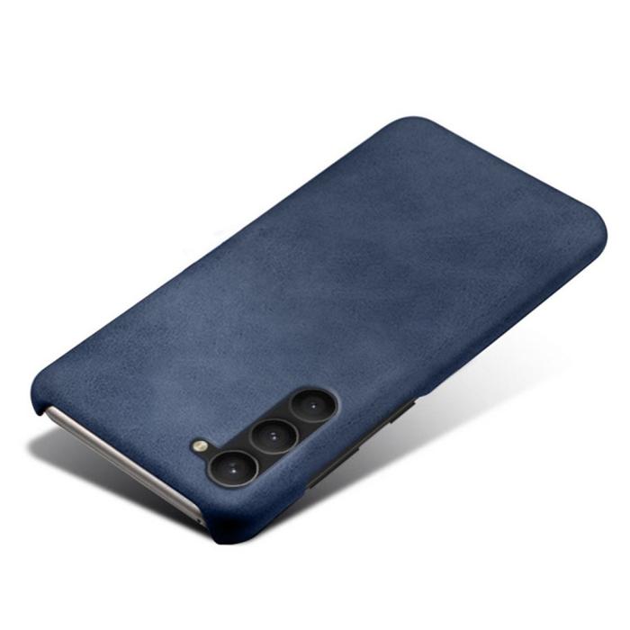 Bild 3, KSQ KSQ Samsung Galaxy S23 Plus Skal Läderbelagt Blå - Teknikhallen.se