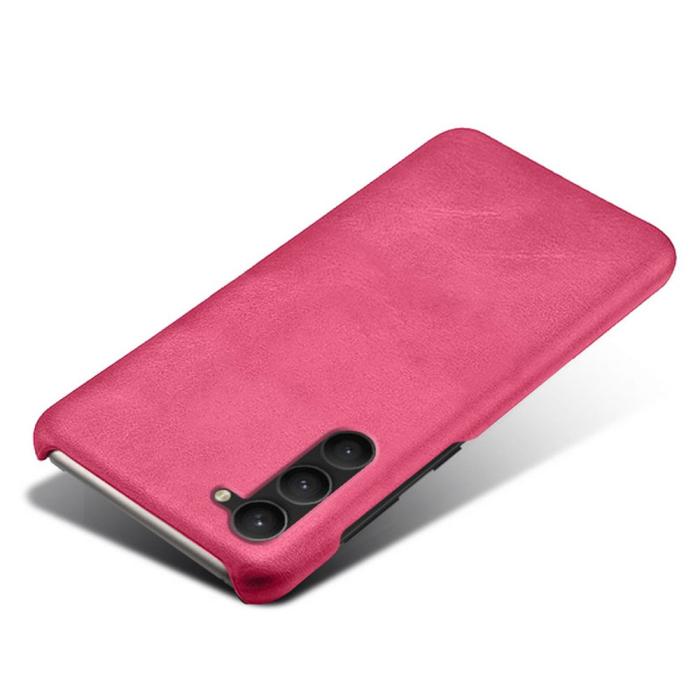 Bild 3, KSQ KSQ Samsung Galaxy S23 Plus Skal Läderbelagt Rosa - Teknikhallen.se