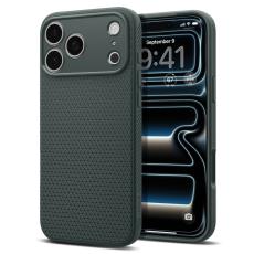 Spigen Spigen iPhone 18 Pro / 17 Pro Skal Liquid Air Gr&ouml;n - Teknikhallen.se