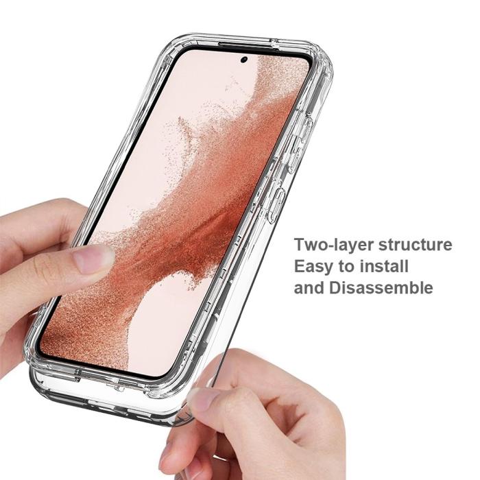 Bild 5,  Samsung Galaxy S23 Skal Shockproof Hybrid Transparent - Teknikhallen.se