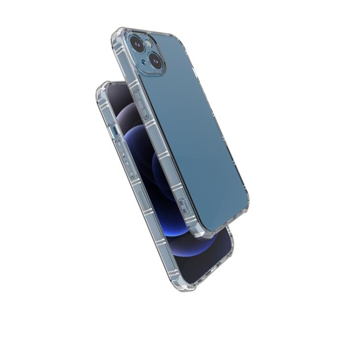 Bild 4,  iPhone 14 Skal Anti Fall TPU Transparent - Teknikhallen.se