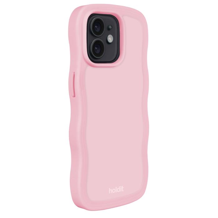 Bild 2, holdit holdit iPhone 12/12 Pro Skal Wavy Pink - Teknikhallen.se