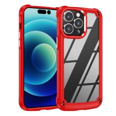  iPhone 15 Pro Max Skal Armor Shockproof Hybrid R&ouml;d - Teknikhallen.se