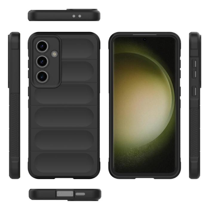 Bild 6,  Samsung Galaxy S24 FE Skal Magic Shield Svart - Teknikhallen.se