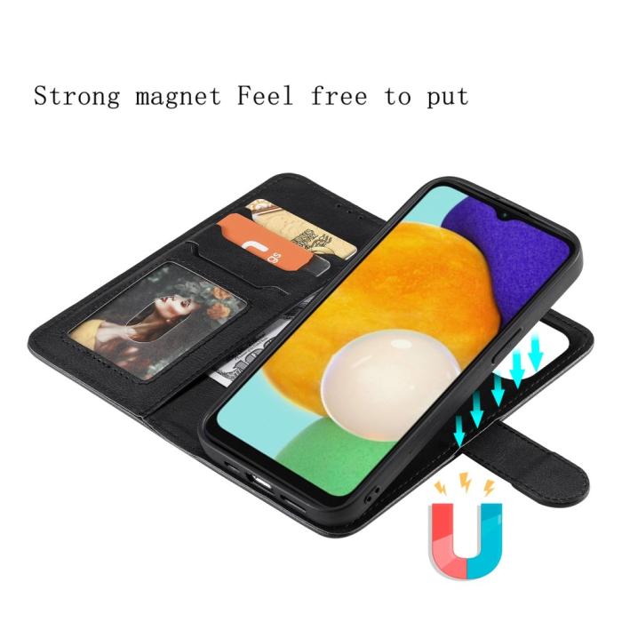 Bild 3,  Samsung Galaxy A04s / A13 5G 2in1 Magnet/Plånboksfodral Svart - Teknikhallen.se