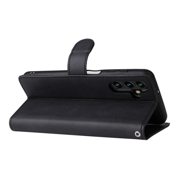 Bild 4,  Samsung Galaxy A04s / A13 5G 2in1 Magnet/Plånboksfodral Svart - Teknikhallen.se