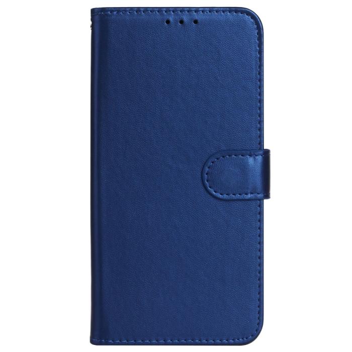 Bild 5,  Samsung Galaxy S23 Ultra Fodral Solid Läder Blå - Teknikhallen.se