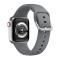  Silikon Armband Apple Watch 41/40/38 mm - Grå - Teknikhallen.se