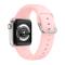  Silikon Armband Apple Watch 41/40/38 mm - Ljus Rosa - Teknikhallen.se