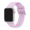  Silikon Armband Apple Watch 41/40/38 mm - Lila - Teknikhallen.se