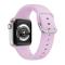  Silikon Armband Apple Watch 41/40/38 mm - Lila - Teknikhallen.se