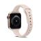  Silikon Armband Apple Watch 41/40/38 mm - Ljus Rosa - Teknikhallen.se