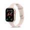  Silikon Armband Apple Watch 41/40/38 mm - Ljus Rosa - Teknikhallen.se