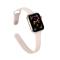  Silikon Armband Apple Watch 41/40/38 mm - Ljus Rosa - Teknikhallen.se